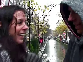 Mast porno stvarno drolja sisa na turizam iz amsterdama